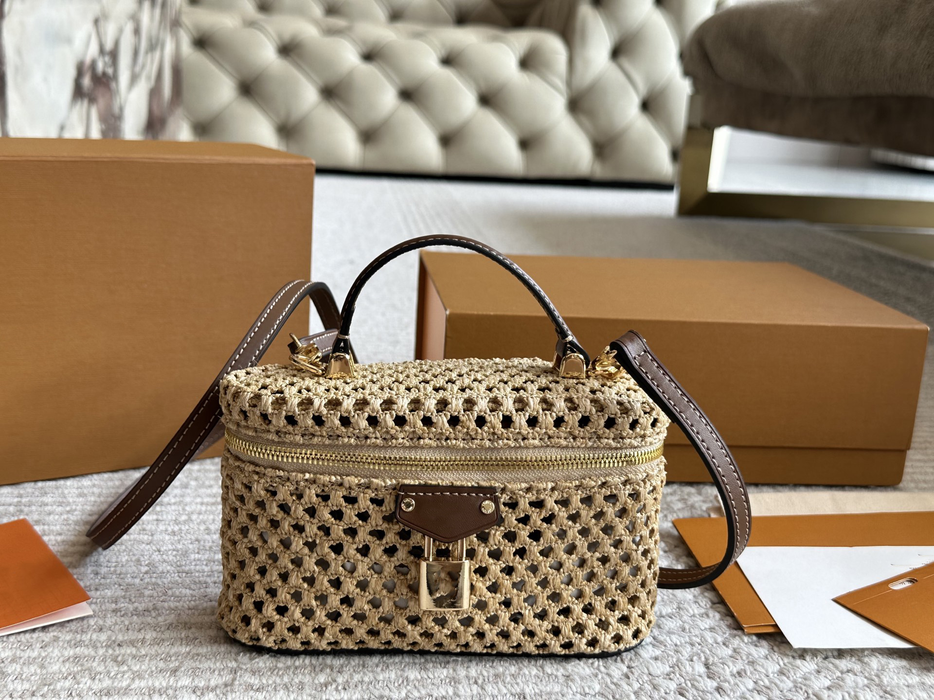 Independent Designers' Summer Collection: Durable Large Capacity Beach Tote with Adjustable Strap