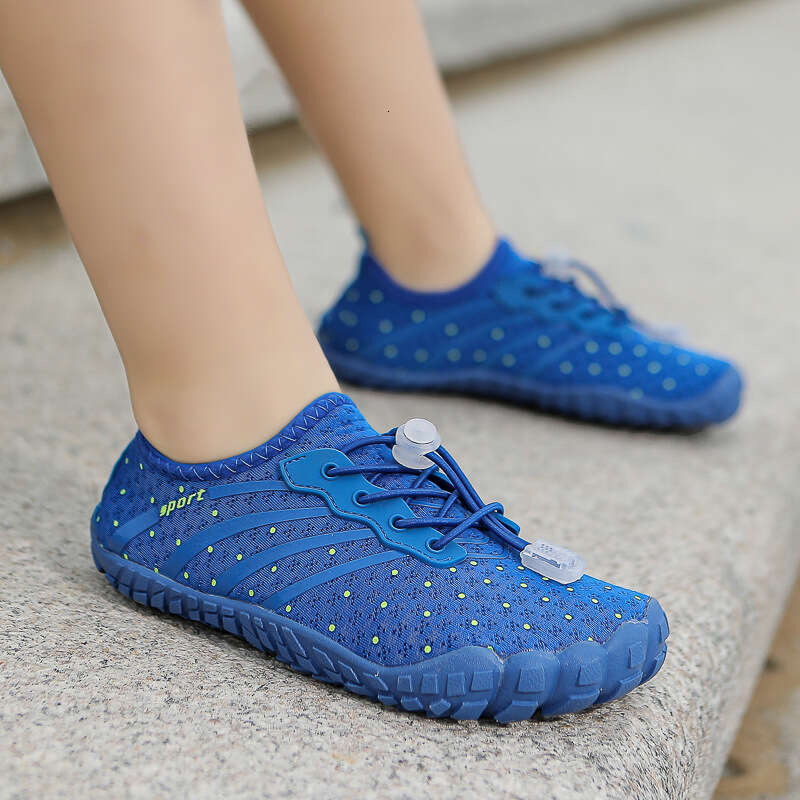 Children's Sports Fitness Jump Rope Soft Sole Breathable Dance Yoga Shoes Outdoor Climbing Non-Slip Beach Five-Finger Swimming