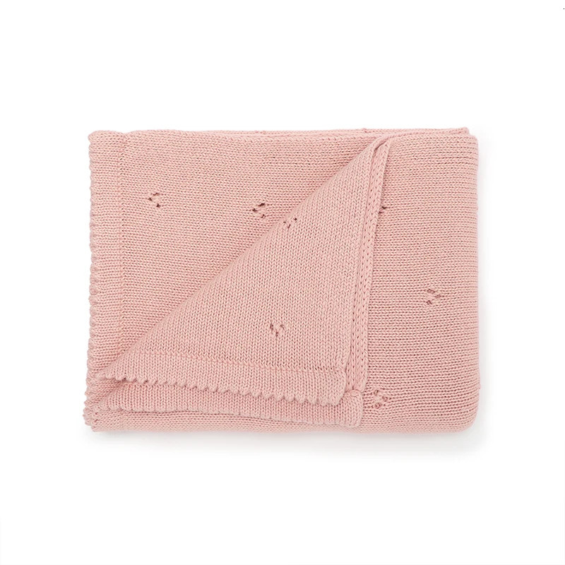 Baby Blankets Super Soft orn Infant Babies Boys Girls Cotton Knit Sleep Quilts Covers for Stroller 9070cm Kids Throwing Mats 250528