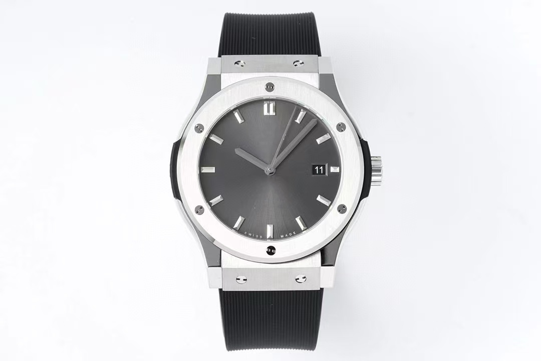 JJ+factory watch sapphire crystal rubber strap case polished and buffed 1110 movement designer watches mens watches 42mm or 38mm or 45mm