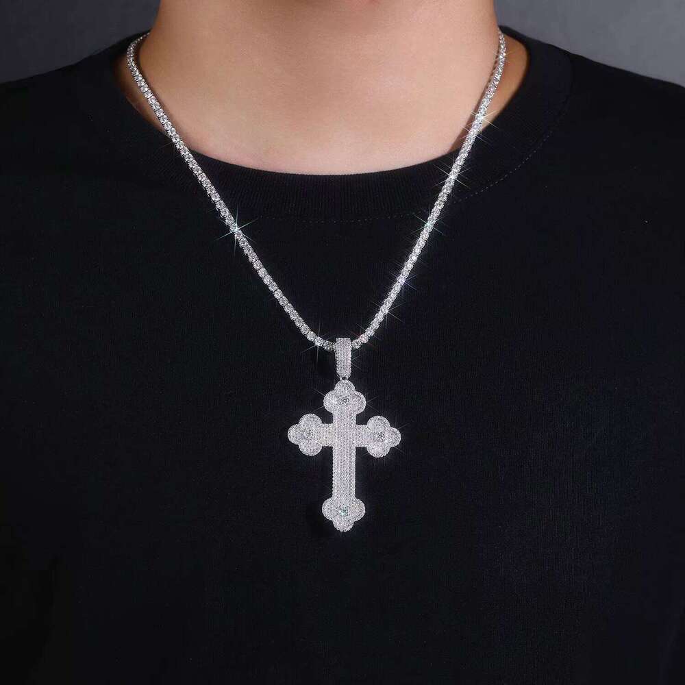Big Discounts Necklace Sterling Sier Jewelry Moissanite for Men Fashion Necklaces Only Pendants Wholesale