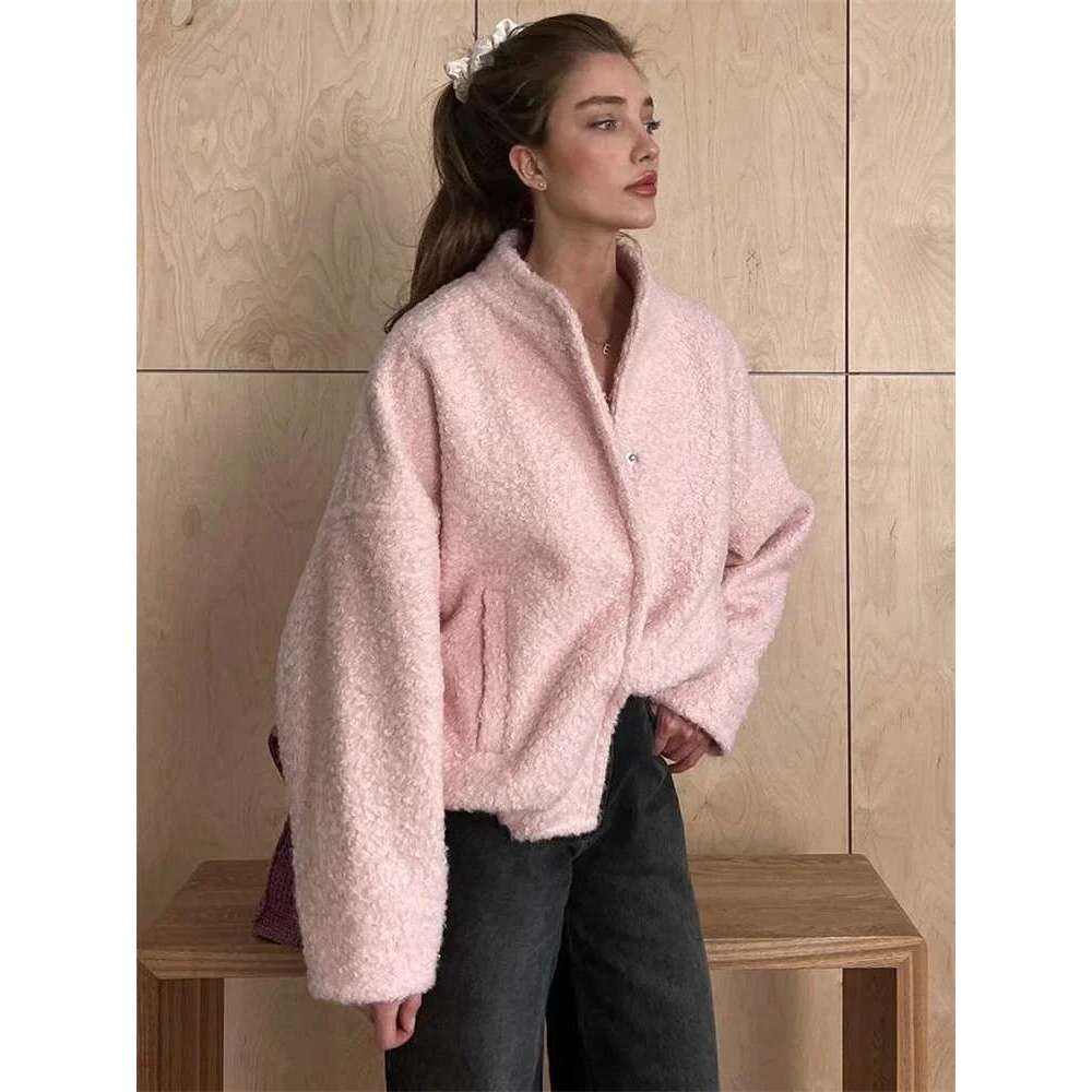 Tossy Winter Casual Sweater Jackets For Women Long Sleeve Loose Patchwork Fashion Solid Cardigan Coat Female Streetwear Outwear
