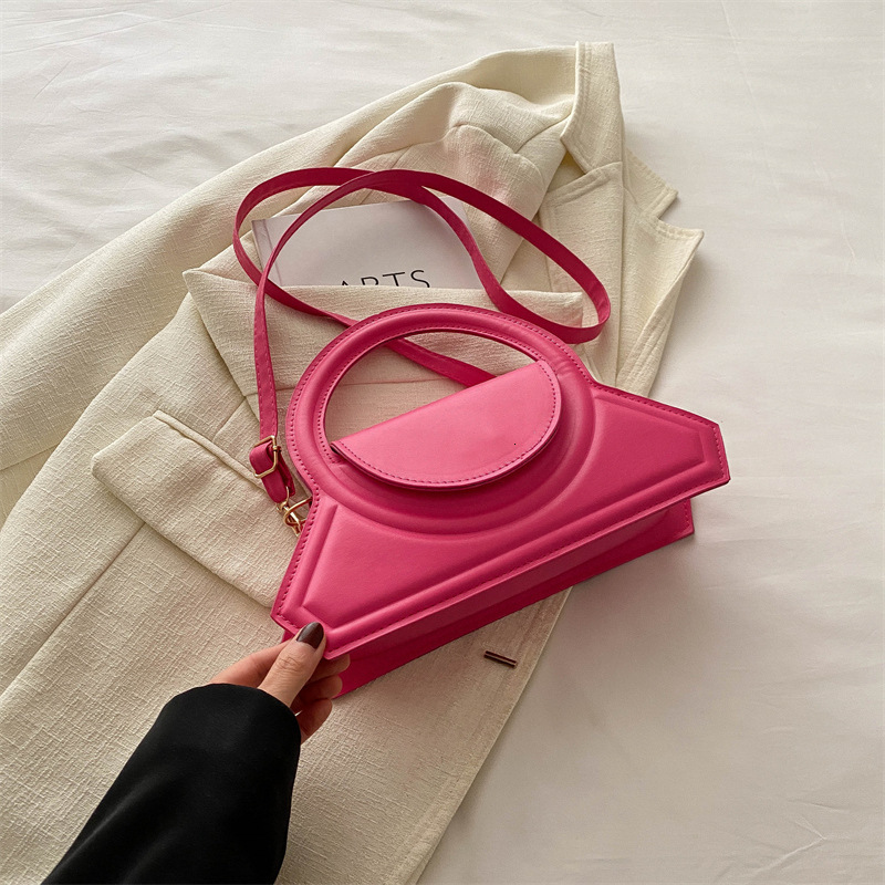 Top Brand High Quality New Style Fashion Ring Handbag Small Square Bag 2024 New Shoulder Crossbody Bag Commuter Women's Bag Trend New Free Delive