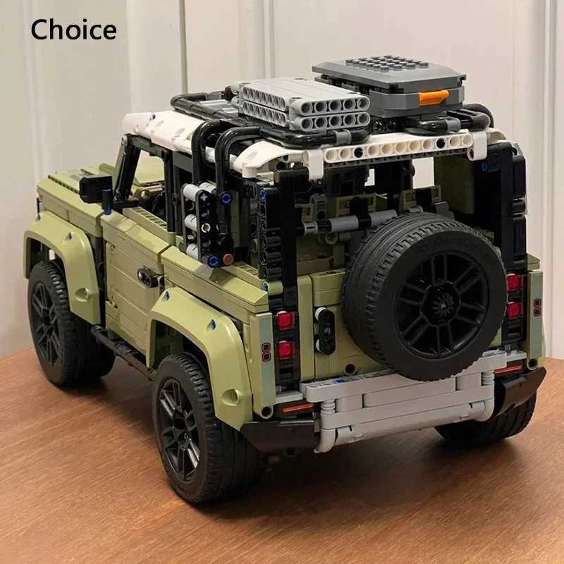 2573PCS Technical Land Off-road Defender Classic Car Building Blocks 42110 Set Model MOC Vehicle Toys Bricks for Boys Adult Gift Z250528