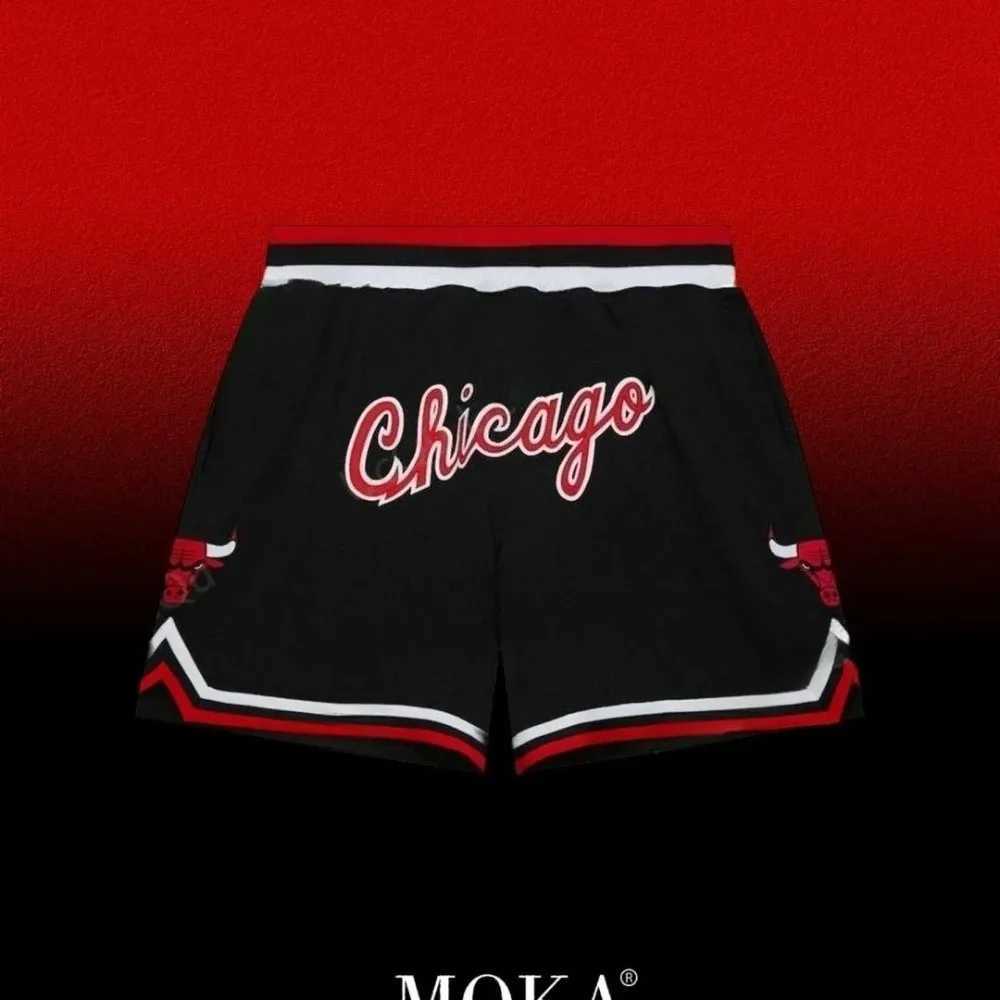 2025 Classic Retro 90S Summer Chicago 3D Printed Shorts Baskerball Shirt Fitness Sports Training Pleasure Breathable Shorts X250528