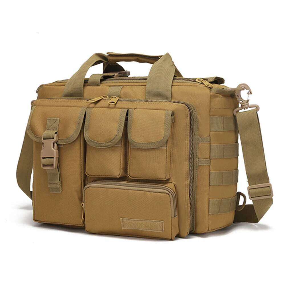 Sling Shoulder Mult-Pockets Military Carry Bag Multi-Functional MOLLE For Hunting Climbing Cycling