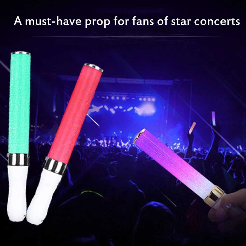 15 Color-changing Glow Sticks Battery Powered Glow Stick For Wedding Birthday Party Concert Festival Holiday Supplies W250528