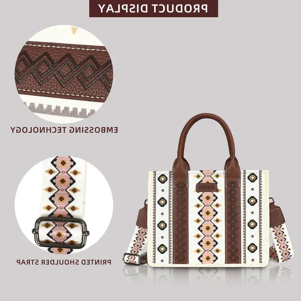 Vintage-Inspired Top Handle Satchel Bag - Retro Bohemian Style, Women's Shoulder Handbag with Classic Design, Soft Fabric, and Spacious Interior