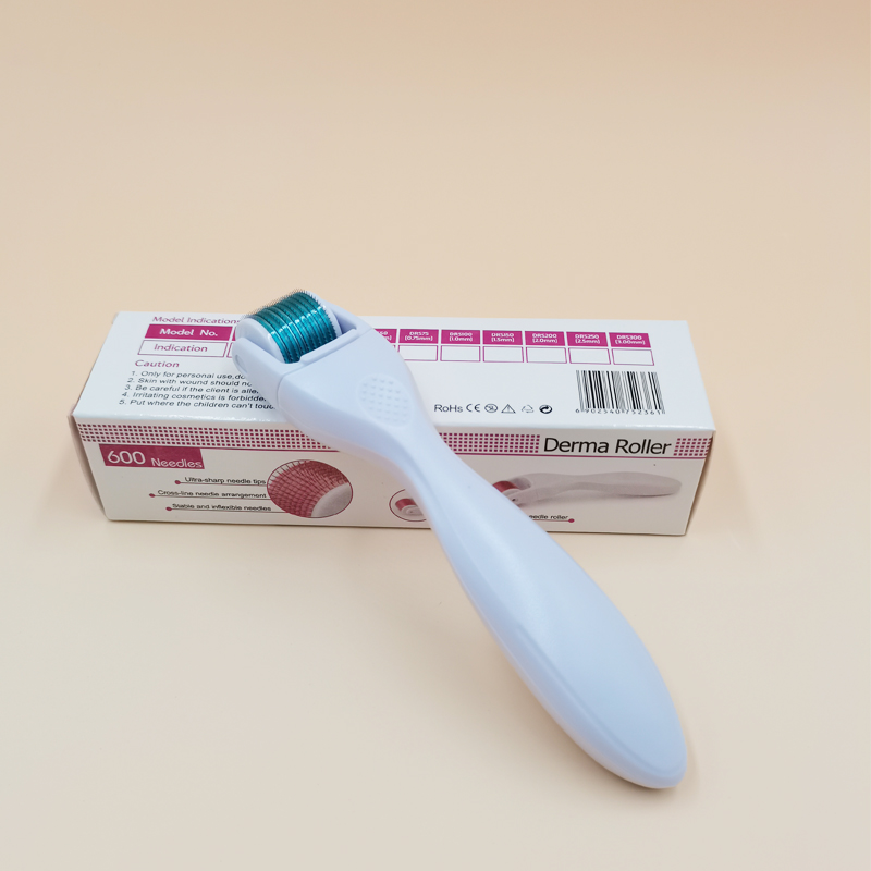 Mezroller Derma Roller Micro Needle DRS600 Stainless Steel Needles Microneedling for Beard Growth Hair Re-Growth Skin Care MTS