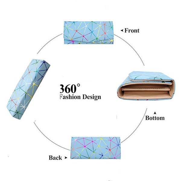 Fashion trend women s fashion long and large capacity wallet Korean version multifunctional wallet designer fashion men fashion s wallet