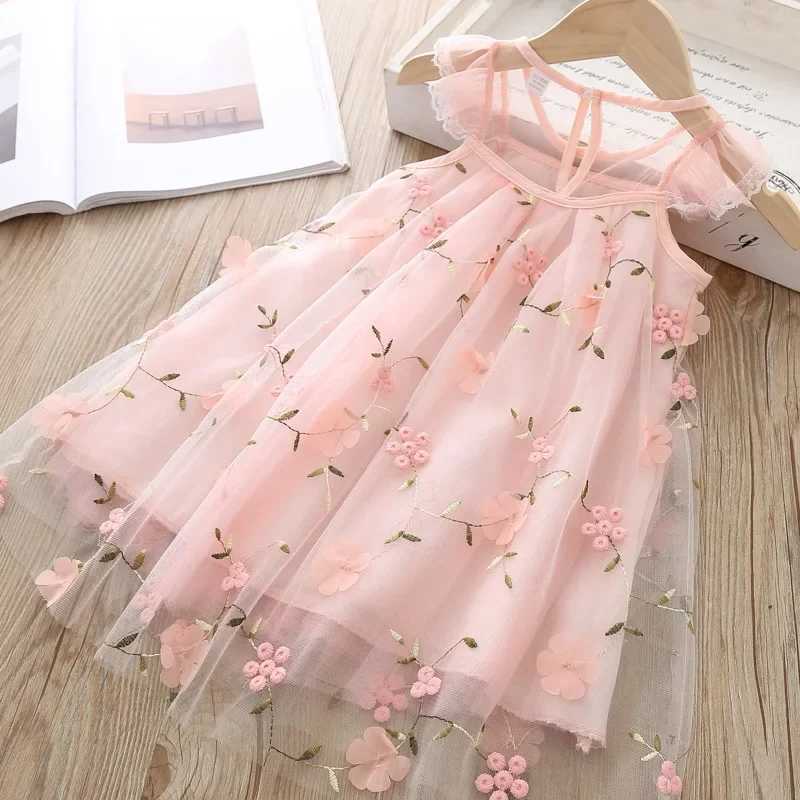 Melario Girls Sweet Dresses Summer Baby Girl Princess Dress Lace Embroidery Design Flower Girl Dresses Cute Party Kids Clothes X250528