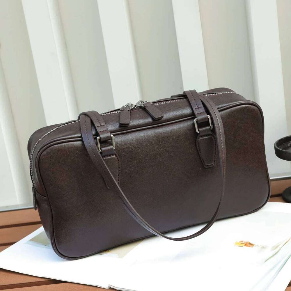 Genuine Leather Fashion Women's Single Shoulder Crossbody Bag High Quality Casual Large Capacity Ladies Handbag Female Cowhide