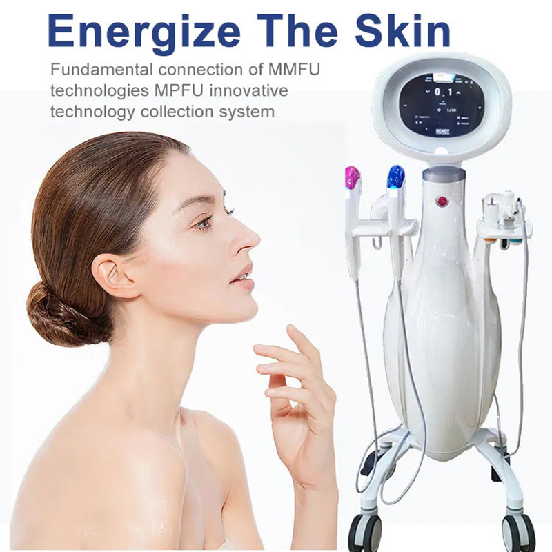 Non Invasive Hifu Anti-aging Machine Skin Tightening Ultra Sound High Intensity Focused Ultra Therapy HIFU Face Skin Smoothing Beauty Equipment