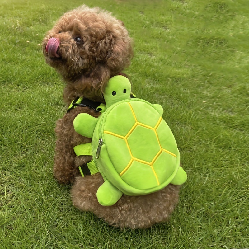 Pet dog bag dog cat outing backpack turtle bag teddy small and medium dogs
