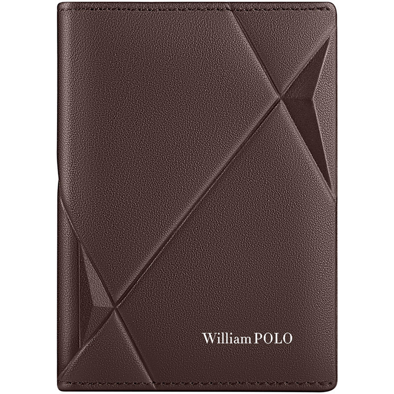Free Shipping Designer's Small Card Bag Men's Commercial Affairs Ultra-thin Leather ID Bag Anti-theft Brush Wallet Driver's License Lea