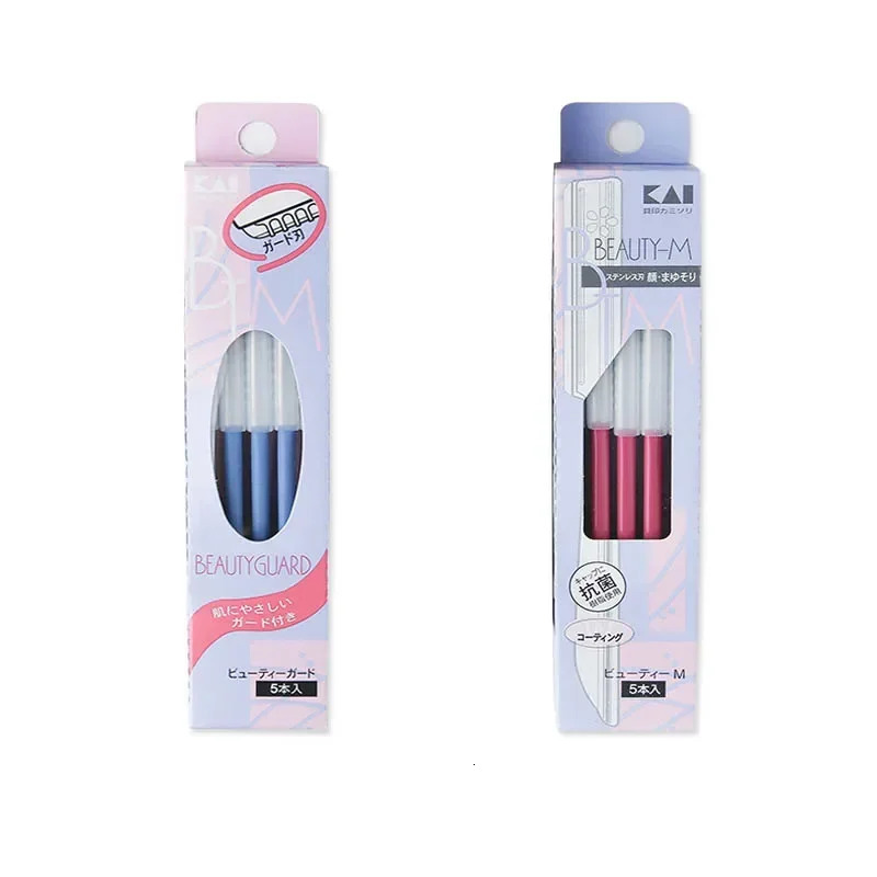 5pcs Eyebrow Epilator Sets for Women Makeup Beauty Eyebrows Hair Removal Styling Tool Steel Blade Sourcil Razor Trimmer 250516