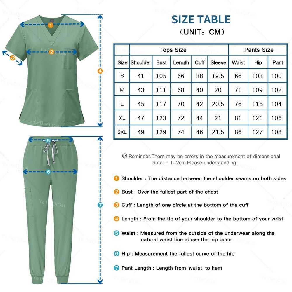 Jogger Suit Doctor Nurse Scrubs Set Hospital Medical Surgical Uniforms Multicolor Women Wear Scrub Suit Doctor Uniform X250528