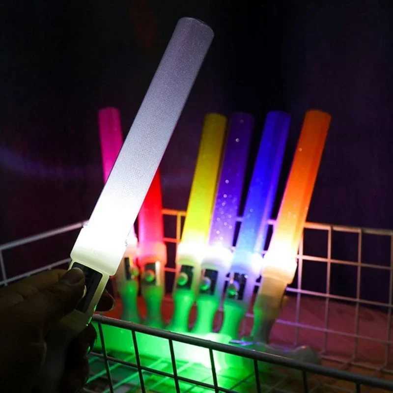 Party Glow Sticks 3 Modes Flashing LED Light Sticks Glow in The Dark Party Supplies Sensory Toy for Kids Reusable W250528