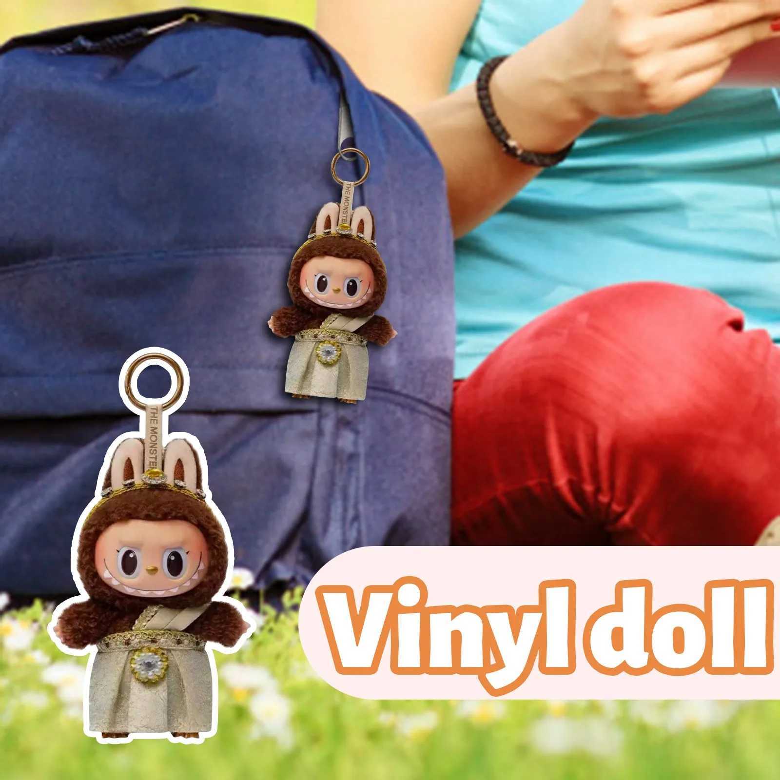 Vntines Day gift Thailand Limited Edition LABUBU Rubble Face ing You Good Luck Plush Pendant Handmade Gift (17c X250528