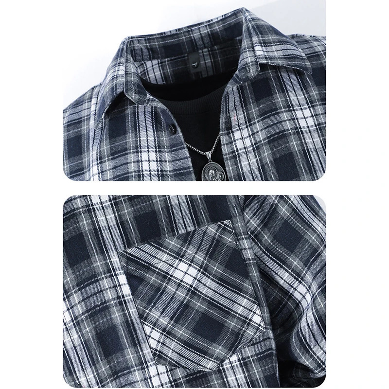 Summer Clothing Short Shirts Men Casual Men Shirts Male Plaid Shirts Young Japan Korea Fashion Coats Plus Size 5XL Free Ship 250527