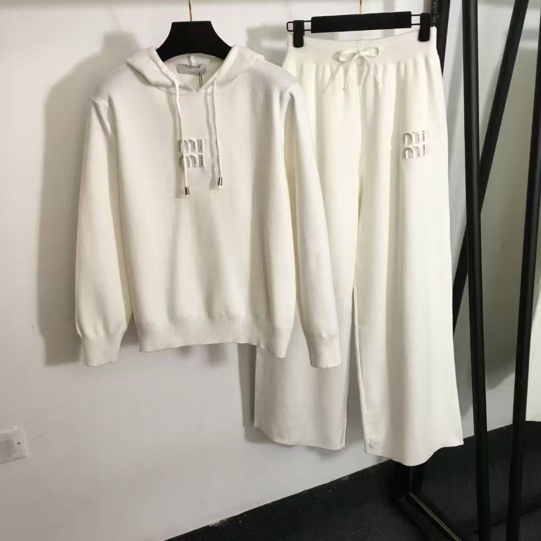 Women's Two Piece Pants Sets For Women Fashion Solid Color Casual Wide-leg Short Sleeves Blouses Suits Elegant Commuting Office