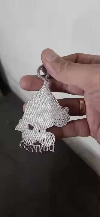 VVS1 Moissanite Gorilla Pendant Necklace Crafted in Sterling Sier with Unique Hip Hop Design Icy Dia Detailing