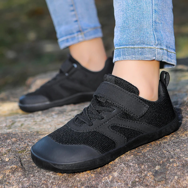 Little/Big Kids Minimalist Barefoot Shoes Children Zero Drop Toddler Wide Sneaker for Boys/Girls 250528