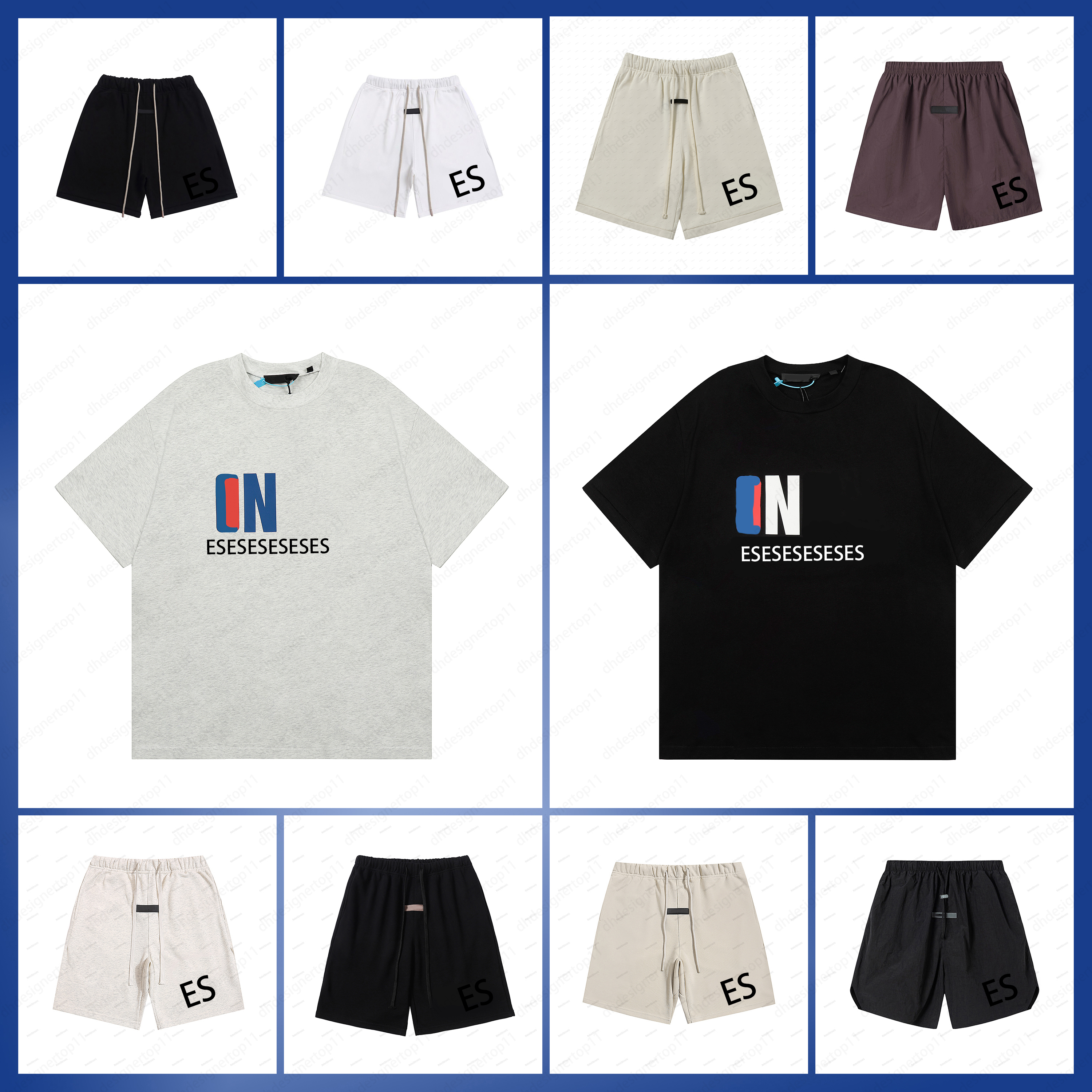 Designer Shorts Mens casual essentials shorts high quality letter printed essential short pants loose t shirt Fashion workout essentuals shorts US Size S-XL