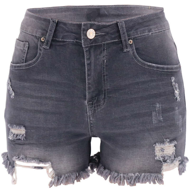 Shorts Women Denim Shorts New Straight Leg Four Color Distressed High Waisted Women S Denim Shorts Jean Shorts