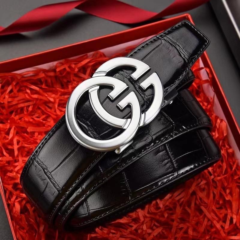 free shipping designer Belts Men's leather belt high-end luxury pants waistband men's automatic buckle plus size