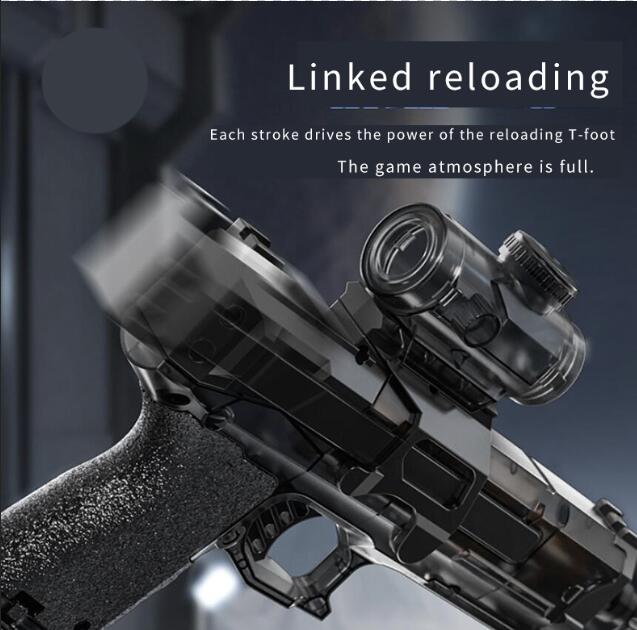 Electric continuous firing intelligent reloading fire special effect water gun, a cooling wonder for boys and girls in summer