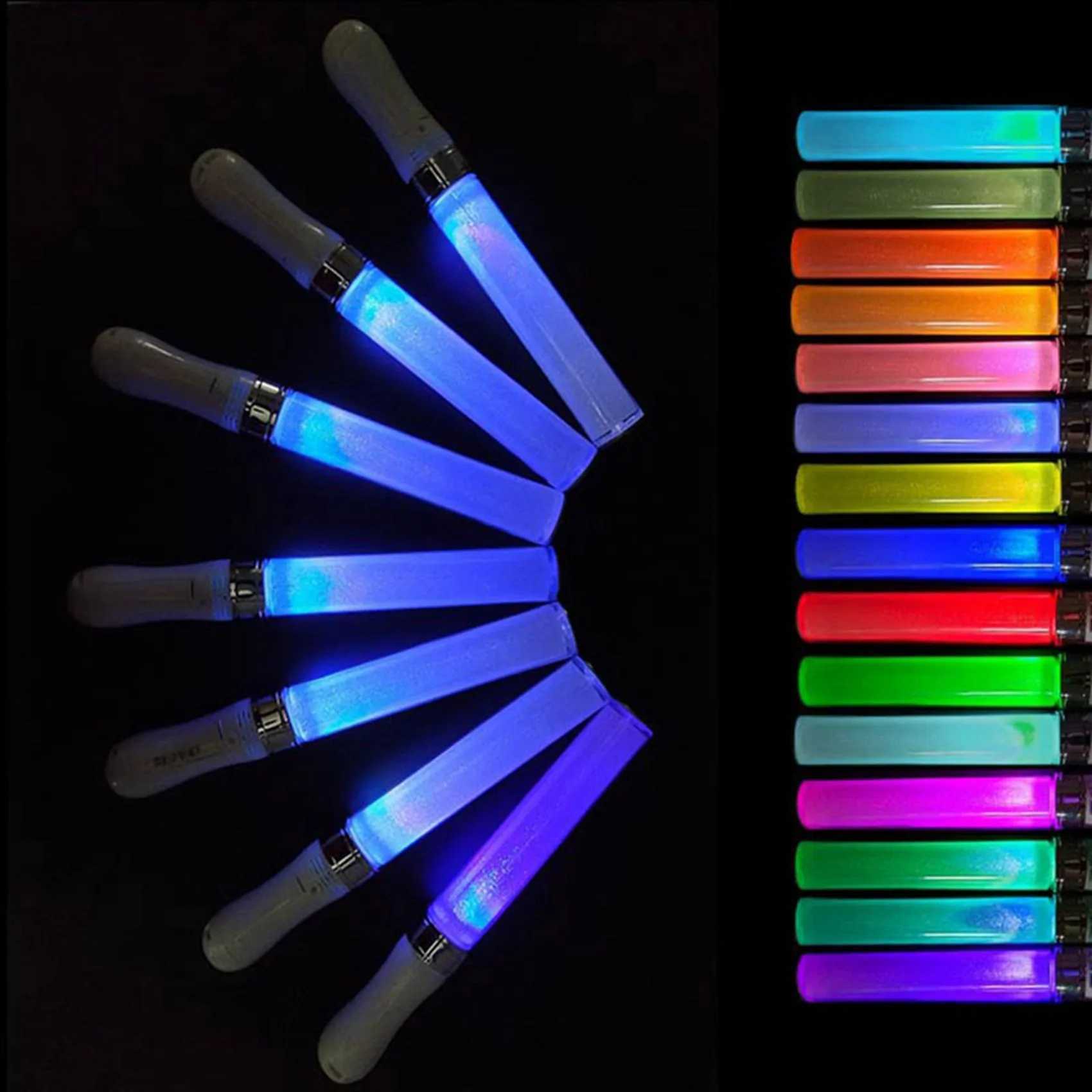 AA19 3X LED Light Stick Should Support Stick 15 Color Flash Stick Light Stick Concert Props W250528