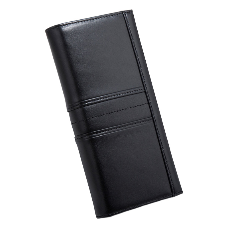 Free Shipping Designer Wallet Fashionable New Suit Leather Wallet Leather And Cowhide Long Handbag Men's And Women's Multi Card Card Bag Mob