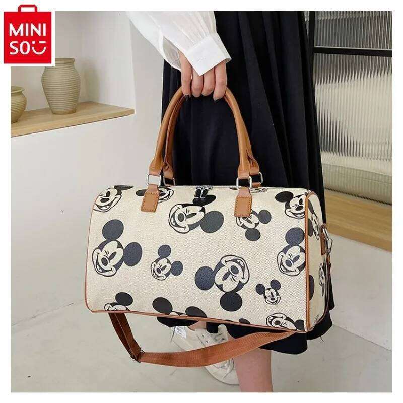 Large Capacity Lightweight Lage Handbag Women's High Quality Canvas Multi Functional Fiess Storage Bag