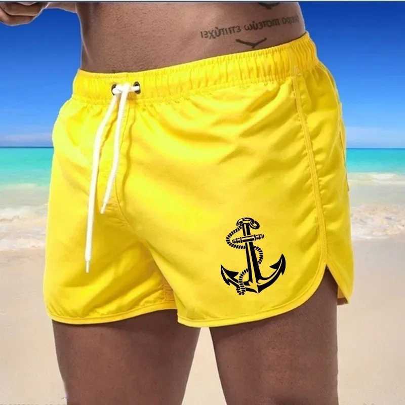 2024 Trendy Brand Summer Quick-Dry Shorts Men Swimwear Beach Shorts Swim Shorts Beach Wear Sports (9 Colors) Mens Clothing X250528