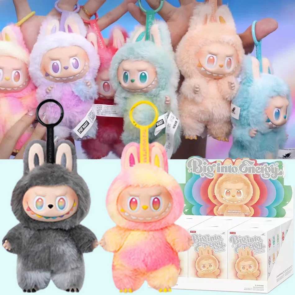 1pcs NEW Labubu The Monsters V3 Series Blind Plush Box Vinyl Base Toy Animated Characters Mysterious Surprise Box Keychain X250528