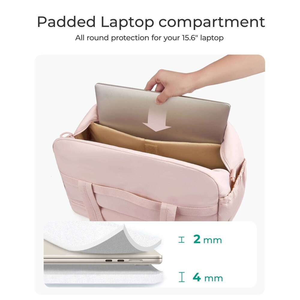 BAGSMART Travel Bag Large Capacity Lage Storage Bags with Shoe Compartment Personalized Weekender Overnight Carry on Organize