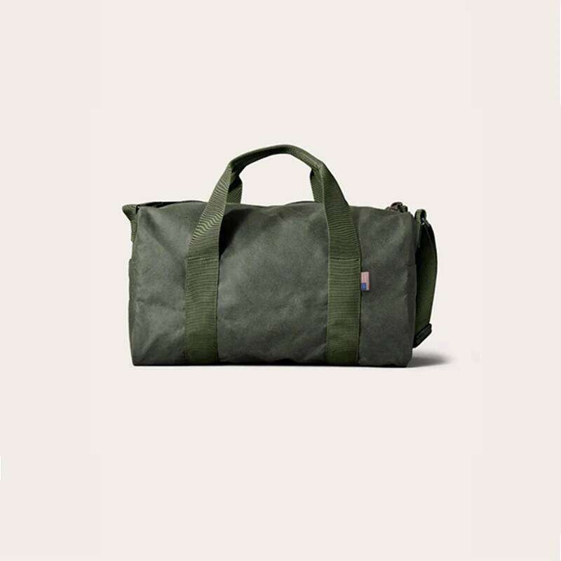 Tailor Branod American Retro Waxed Canvas 70110 Travel Bag Size 46*24*28cm Outdoor Waterproof Large Capacity Handbag
