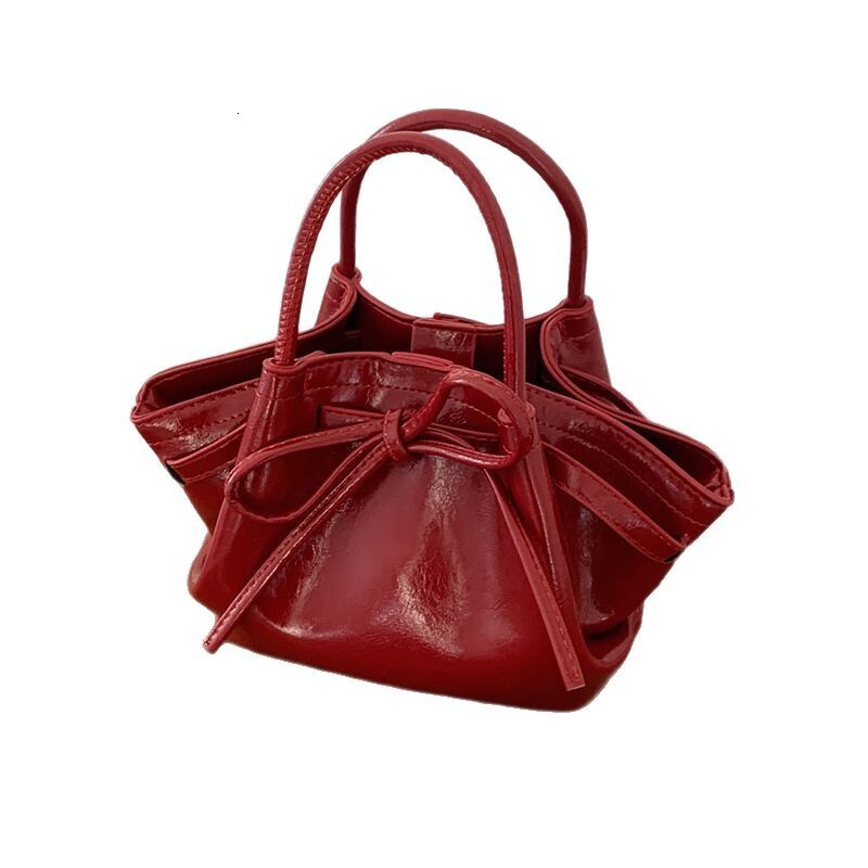 2025 New Women's Handbasket Spring New Fashion Handbag Designer Multi functional Bow Shoulder Bag
