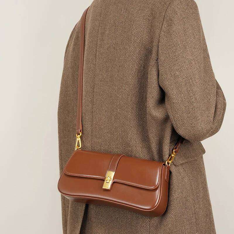 Designer Bag Jonlily Women Genuine Leather Shoulder Female Fashion Handbag Totes Small Underarm Bag Casual Daybag Mini Purse -Kg1313