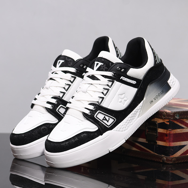 New Men Fashion Low Top Casual Sneakers Height Increasing Breathable board shoe All Season Wear