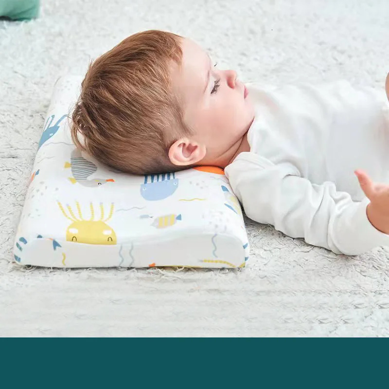 Memory Cotton Pure Cotton Neck Care for Primary School Children Infant Children Kindergarten Nap Children Pillow 250527