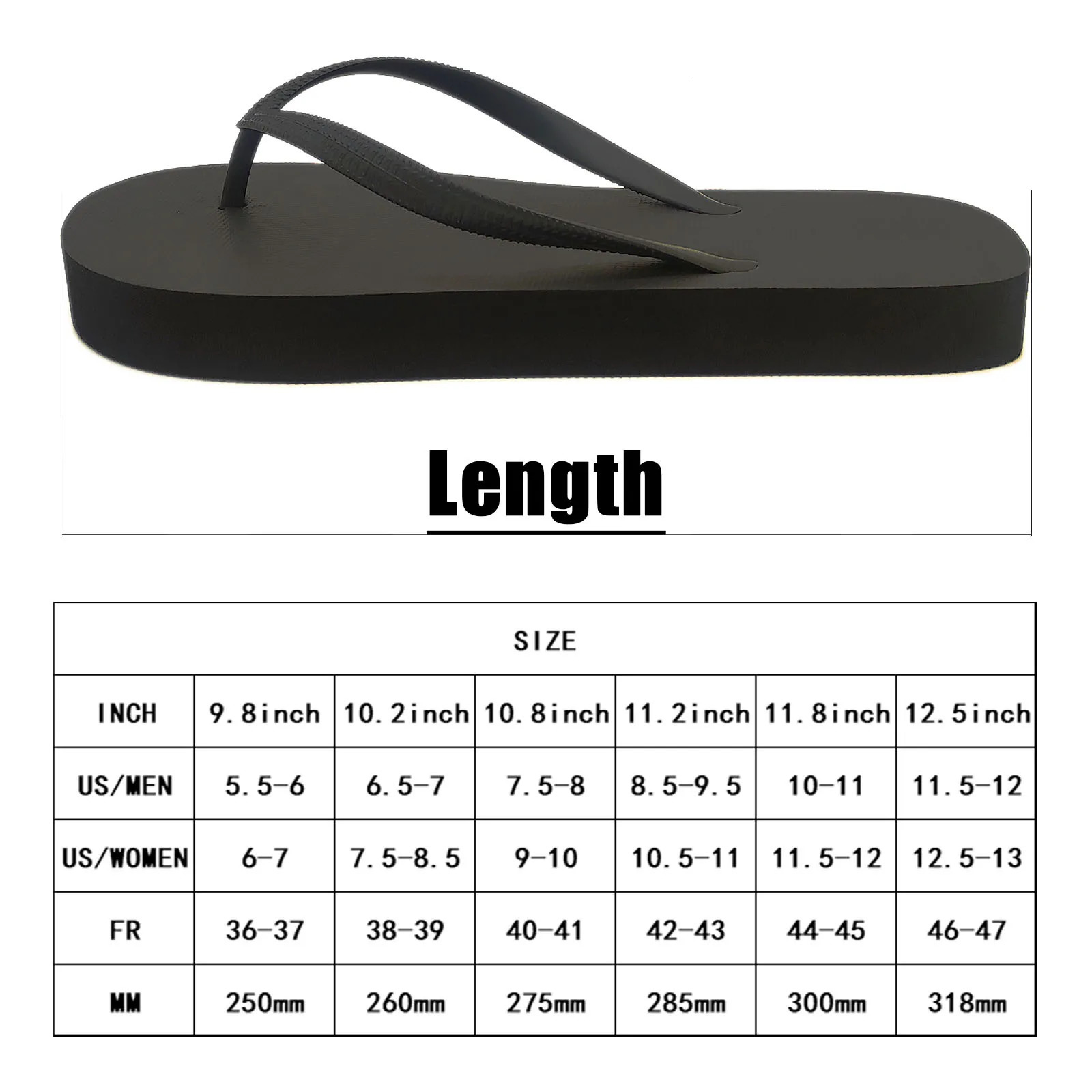 Flip Flops for Men Flat Slippers Thick Sole Comfortable Outdoor Beach Sandals Non-Slip Casual Shoes Indoor Shower 250526