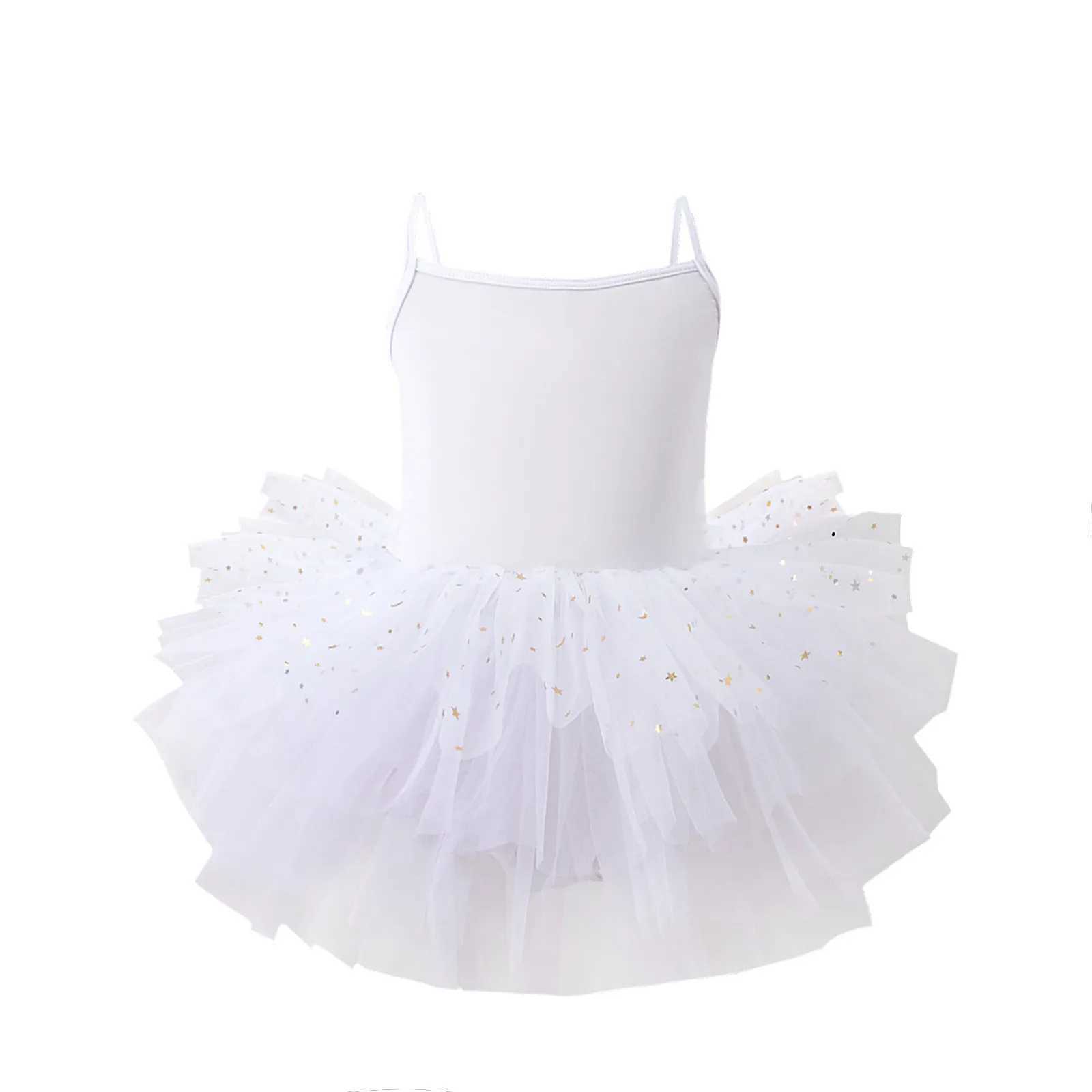 New Girl Ballet TuTu Dress 1-8 Yrs Fashion Professional Kids Dancing Party Dresses Performance Costume Princess Wedding Dress X250528
