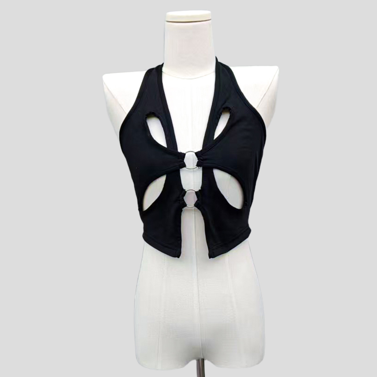 Fashion Women Crop Tops Summer Cropped Backless Cami Tank Top