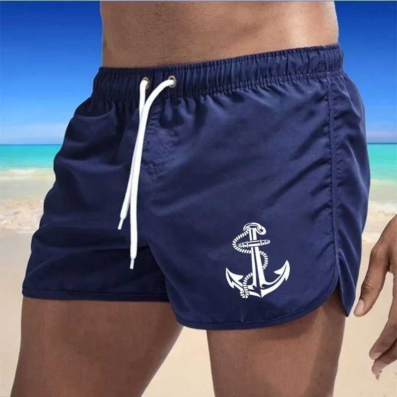 2024 Trendy Brand Summer Quick-Dry Shorts Men Swimwear Beach Shorts Swim Shorts Beach Wear Sports (9 Colors) Mens Clothing X250528