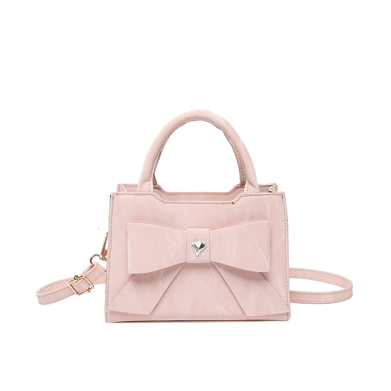 Top Brand High Quality New Style High-end Fashion Handbag with Bowknot Simple Shoulder and Crossbody Bag Versatile Bag for Available New Free Delivery