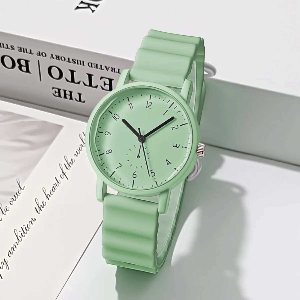 Luxury Brand Womens Watch Silicone Strap Wristwatch Women Quartz Watches Clock Gift Reloj Mujer relogios feminino XJ250527