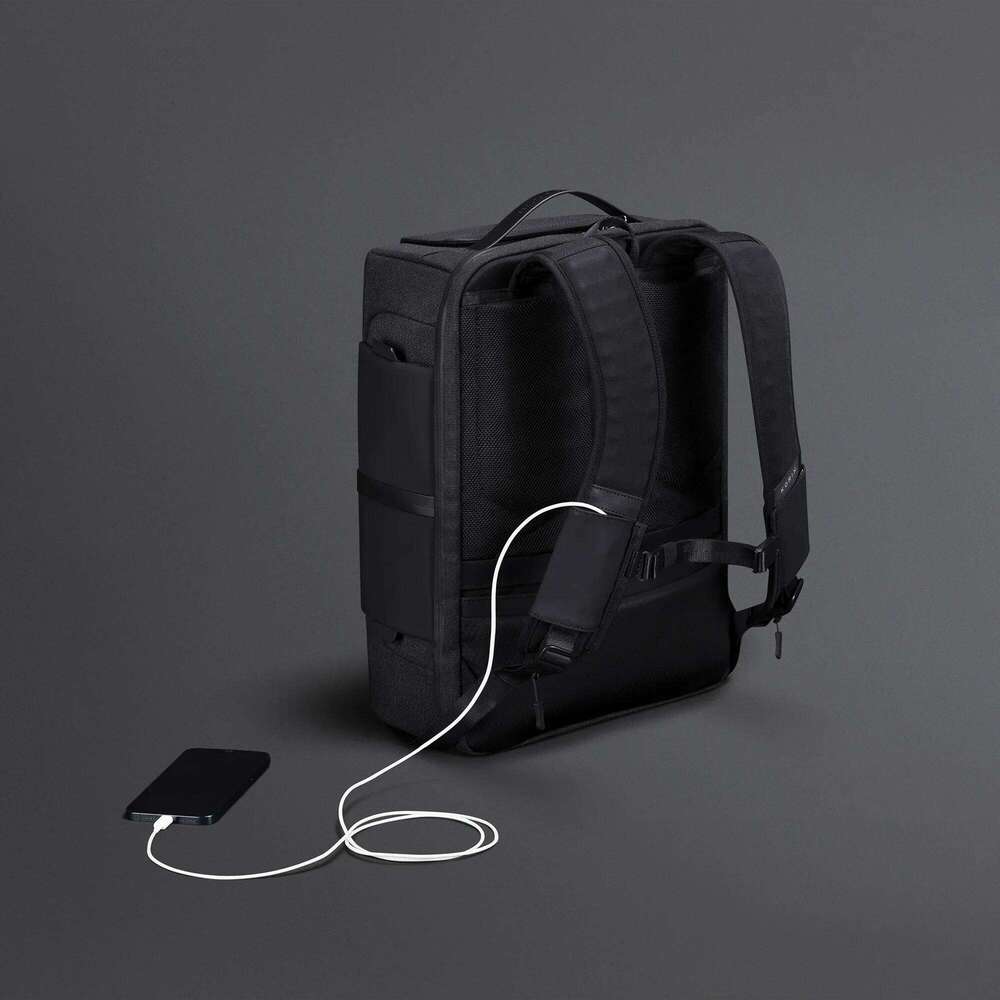 Korin HubPack 33+Gift Box Anti-theft Anti-Cut Backpack For Men Women 16 inch Laptop Waterproof Magnetic 180° Open USB Charge