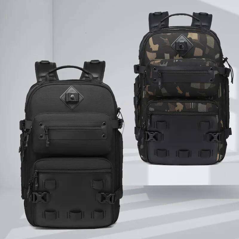 Ozuko Quality Large Capacity Outdoor Waterproof Laptop Backpack Mountaineering Tactical Bag Mochila Multifuncional